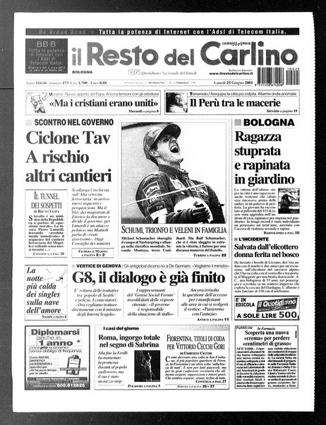 Il Resto del Carlino : giornale dell'Emilia